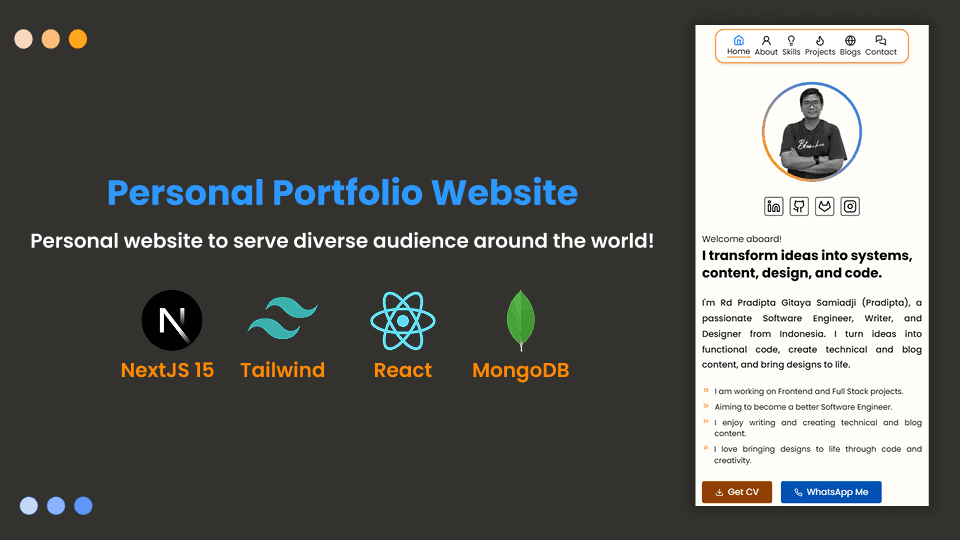 Personal Portfolio Website